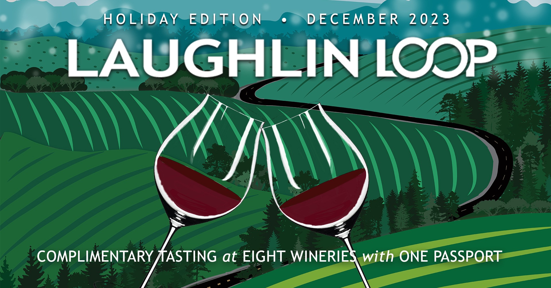 Eight wineries along Laughlin Road and Woodland Loop in Oregon's Willamette Valley to offer passport for tastings throughout December 2023